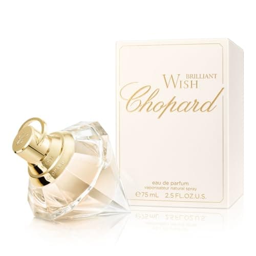 Chopard Brilliant Wish 75 ml Eau de Parfum for Women - Fresh Floral Fragrance - Sparkling Notes of Pink Berries, Star Jasmine and Violet Leaves - Clear Glass Bottle - Image 2