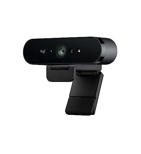 Logitech Brio 4K Webcam, Ultra 4K HD Video Calling, Noise Cancelling Microphone, Automatic Light Correction, Wide Field of View, Works with Microsoft Teams, Zoom, Google Voice, PC/Mac/Computer - Image 2