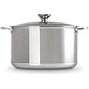 Le Creuset 96604828000000 Signature Stainless Steel Casserole with Lid, 24 cm - Image 4