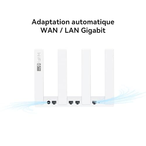 HUAWEI WiFi AX3, Wi-Fi Router 6 Up to 3000Mbps Dual Band, 4 GE, WAN/LAN, HomeSec™ Security, for Streaming and 8K Video, Parental Control, Amazon Exclusive, Compatible with All Operators - Image 7