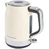 Russell Hobbs Hanley Electric Kettle [1.7 L, 2400 W] (Vintage Jasmine Design, Stainless Steel, Energy Saving, Push Button Lid, Water Level, 360° Base, Cord Storage) 28640-70 - Image 2