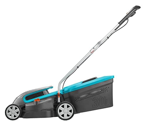 Powermax Li-40/32Gardena Battery Lawnmower: Lawnmower up to 280 m², Cutting Width 32 cm, Capacity 40 L, Cutting Height 20-60 mm, Folding Handlebar, Battery and Charger (5033-20) - Image 3