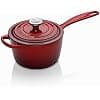 Le Creuset Signature Enamelled Cast Iron Saucepan with Heat Resistant Handle and Lid, 16 cm, 1.2 L, Cherry, 21181160602430 - Image 8