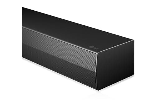 LG - S20A - Barre de Son Intelligente - 50W RMS, Bluetooth 5.3, 2.0 canaux, Format Compact avec Double woofer intégré, Dolby Digital, DTS Digital Surround, Noir - Image 7