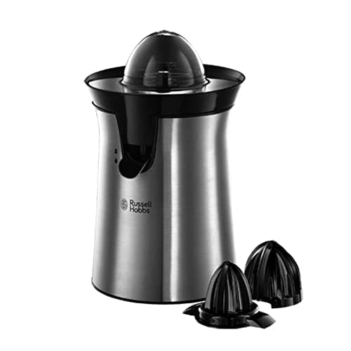 Russell Hobbs Electric Citrus Press [Automatic] Classic Brushed Stainless Steel (Easy & Fast, 2 Directions Rotation, 2 Interchangeable Cones, BPA-Free, Dishwasher Safe, Stop Drip Pourer) 22760-56 - Image 7