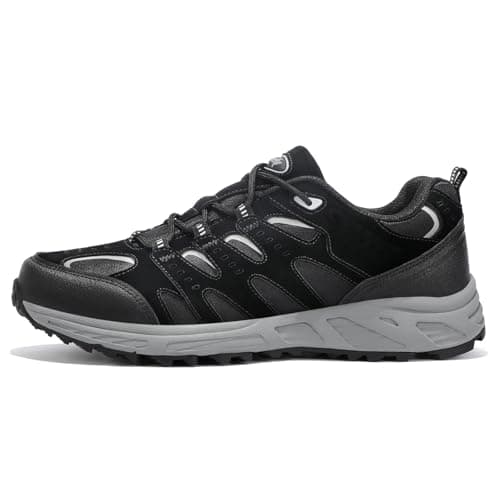 Kricely Men's Hiking Low Shoes Walking Shoe High Top Climbing Mountaineering Outdoor Trekking Men's Trail Shoe for Sports Sneakers - Image 7