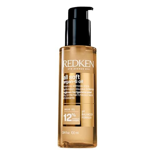 REDKEN - All Soft Concentrated Argan Oil - Nourishing, Smoothing & Moisturizing Hair Care - Reduces Frizz Up to 3 Days* - Soft & Silky Finish - All Hair Types - 100 ml - Image 2
