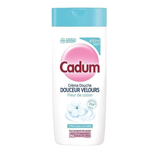 Cadum Soft Velvet Cotton Flower Shower Cream, 450 ml - Image 2