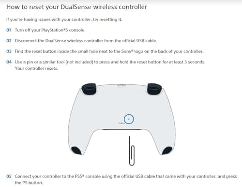 Sony DualSense V2 Playstation 5 Grey Bluetooth/USB Gamepad - Image 6