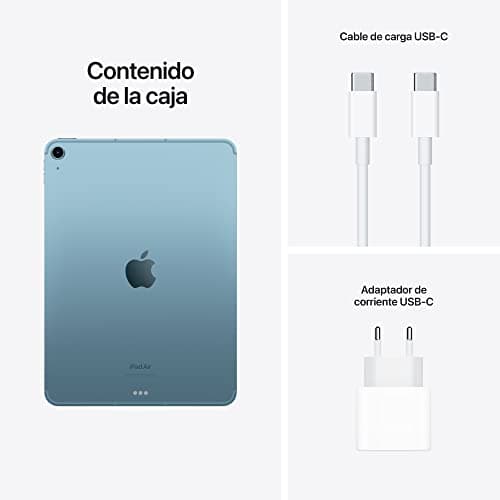 2022 Apple iPad Air (10.9-inch, Wi-FI + Cellular, 64 GB) Blue (Refurbished) - Image 7