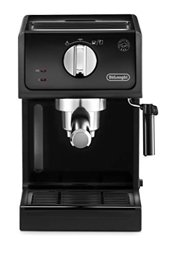 De'Longhi Espresso Machine ECP 31.21 | Filter Holder with Aluminium Finish | Milk Foam Nozzle | 1 or 2 Espresso Cups | Also Suitable for Pods | Black - Image 3