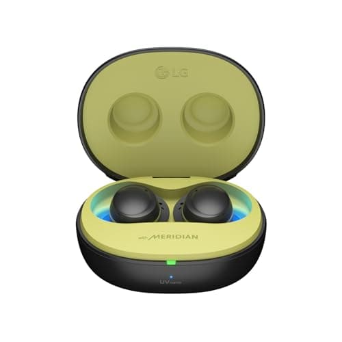 LG Écouteurs Bluetooth Intra-Auriculaires Tone Free Fit DTF7Q avec Technologie sonore Meridian, ANC (réduction Active de Bruit) et UVnano+, Couleur Noire. - Image 2