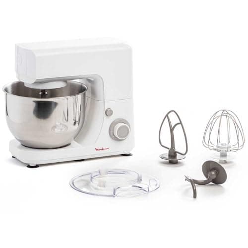 MOULINEX Essential Pastry Robot 800 W 6 Speed Stainless Steel Bowl 4.8 L Pastry Kit Whisk Kneader Mixer QA150110 - Image 2