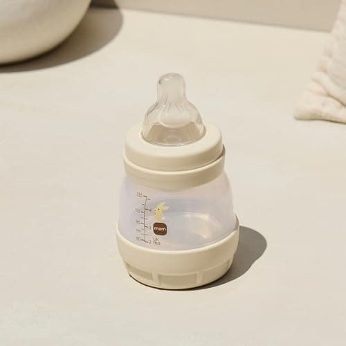 MAM Easy Start Anti-Colic Bottle 130 ml Sand with 0 Flow Teat - Image 3