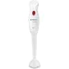 Bosch Hausgeräte CleverMixx MSM14000 Hand Blender, Removable Blender Stand, Ergonomic Handle, Lightweight Case, 4-Blade Knife, Easy Cleaning, 400 W, White/Red - Image 2