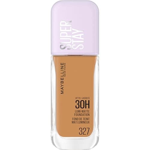 Maybelline New York - Fond de Teint Liquide Longue Tenue - Ultra-Résistant - Fini Mat Lumineux - Enrichi en Acides Aminés - Tous les Types de Peau - Superstay 30H Lumi-Matte - Teinte : 327 - 35ml - Image 3