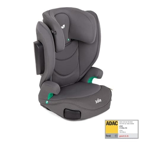 Joie - I-Trillo Fx - I-Size R129 - ISOFIX booster seat for children 3.5 to 12 years - 3-point belt - Child safety booster - High back - Washable car seat with armrests (Thunder - Isofix) - Image 3