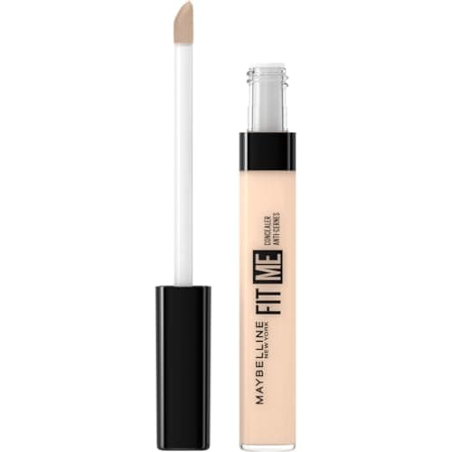 Maybelline New York - Anti-cernes Liquide Ton Sur Ton Fit Me Matte & Poreless - Tous Types de Peaux - Teinte : Nude (08) - 6,8 ml - Image 3