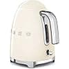 Smeg, KLF03CREU Electric Kettle 1.7 L, Washable Anti-Limescale Filter, Automatic Safety Shutdown, Water Level Indicator, Non-slip Base, Integrated Cord Storage, Power 2400 W, Cream - Image 4