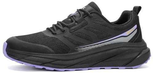 Kricely Men's Trail Shoes Wide Head Feet Hiking Running Shoes Breathable Non-Slip Sneakers Walking Running Trekking Sports Lightweight - Image 7