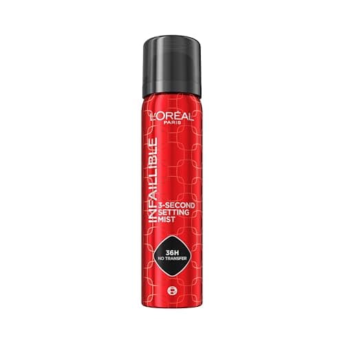 L'Oréal Paris Infallible 3 Seconds Setting Mist - Setting Spray - 3 Seconds Resistant Transfer - For Up To 36 Hours Makeup - 75ml - Image 2