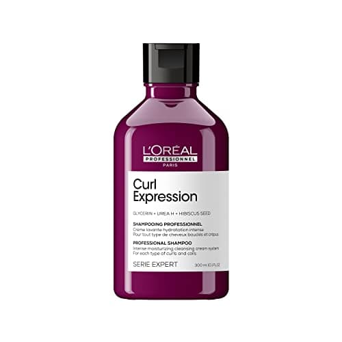 L'OREAL PROFESSIONNEL - Crème Lavante Hydratation Intense Curl Expression - Shampoing Cheveux Bouclés & Crépus - Homme & Femme - Hydratation Longue Durée - 300 ml - Image 2