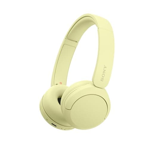 Sony WH-CH520 - Wireless Bluetooth Headphones, Multipoint, Built-in Mic - Up to 50 Hours of Battery Life and Fast Charge - Yellow - Image 3