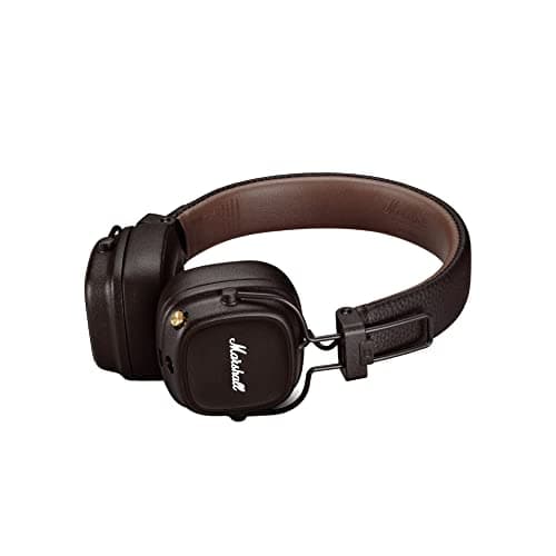 Marshall Major IV Bluetooth Casque Audio Écouteurs, sans fil, Pliable, 80Hrs Autonomie - Marron - Image 3