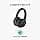 kwmobile 2 x Foam Ear Pads Compatible with Sony WH-XB900N Headphones Black - Image 4