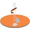 PureMounts Vacuum Cleaner Floor Stand for Dyson V6 Pro, V7, V8, Cyclone, V10 Total Clean, Torque Drive, V11 Animal, V12 Slim, V15 Detect Absolute Vacuum Cleaner, White - Image 2