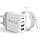 Aioneus iPhone Charger, 40W 4 Port USB C Fast Charger Multiple USBC Plug with 2m USB C Cable for iPhone 16 15 Pro Max Plus 16th iPad, Samsung, AC Adapter Type C with 60W Cable C to C - Image 2