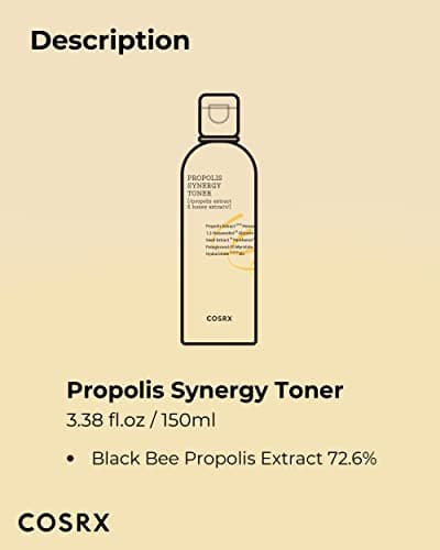 COSRX Full Fit Propolis Synergy Toner, 280ml / 9.46 fl.oz | Tonique hydratant instantané, Propolis 72.6% Miel 10.7% Panthénol, Korean Skincare - Image 8