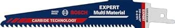 Bosch Professional 1x Expert `Multi Material` S 956 XHM Reciprocating Saw Blade (for Cast Iron, Length 150 mm, Accessories Reciprocating Saw)