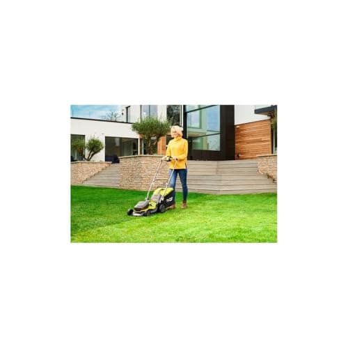 Tondeuse Hybride RYOBI 18V One+ Coupe 37cm - 2 Batteries 5.0 Ah - 1 Chargeur Rapide RY18LMH37A-250 - Image 5