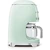 Smeg, DCF02PGEU Filter Coffee Maker, Aroma and Autostart Function, Glass Jug Up to 12 Cups, 2 Levels of Intensity, Keep Warm Mode, 1050 W, Pastel Green - Image 6