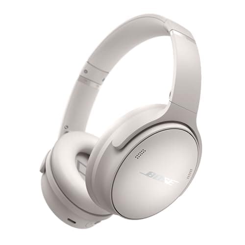 Bose QuietComfort Headphones, Casque sans fil immersif à réduction de bruit, Casque supra-aural Bluetooth avec micro intégré d’une autonomie allant jusqu’à 24 heures, Blanc Nuage - Image 2