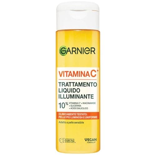 Garnier Vitamine C éclaircissante pour tous les types de peau, hydratation intense et lumineuse, peau rayonnante et uniforme, avec vitamine C et acide salicylique, Garnier Skinactive 120 ml - Image 3