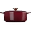 Le Creuset Garnet, 211782994441 Signature Enamelled Cast Iron Casserole Dish with Lid, 29 cm, Oval, 4.7 L, 4.7 kg, Garnet, 21178299494441 - Image 4