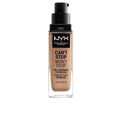 NYX Professional Makeup Can't Stop Won't Stop Liquid Foundation, Waterproof, Matte Finish, Vegan Formula, Shade : Classic Tan (12) - Image 2