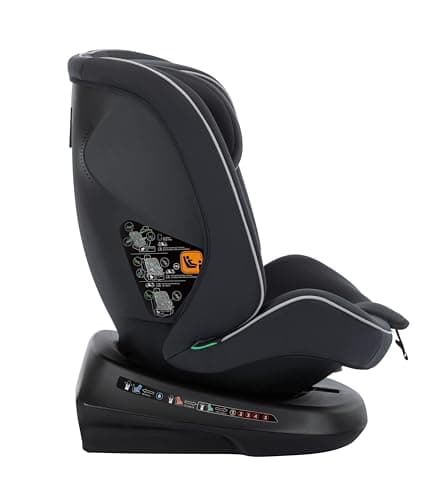 Safety 1st Cosmo i-Safe Swivel Car Seat, 0-12 Years (40-150 cm), Adjustable Belted Car Seat with Newborn Reducers, 11 Headrest Positions & 6 Tilts, Lightweight (5.6 kg), Black - Image 6