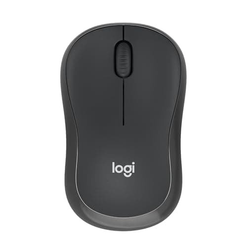 Logitech M220 Silent Wireless Mouse, 2.4 GHz with USB Receiver, 1000 DPI Sensor Resolution, 18 Months Battery, Ambidextrous, Compatible with PC, Mac, Laptop – Grey - Image 2