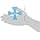 Nylabone Teething Puppy Chew Toy X Bone Ox Flavour for Small Dogs/Puppies 0-7kg, Powerful/Extreme Chew Dogs - Image 5