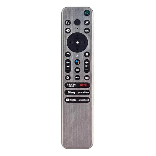 RMF-TX910U Télécommande vocale de rechange pour Sony BRAVIA XR/KD/XR Series X77L A95L X95L X93L A80L X90L A75L avec manuel de l'utilisateur (français non garanti) - Image 3