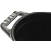 STAUB Enamelled Cast Iron Mini Casserole Dish with Lid, Suitable for All Heat Sources Including Induction, Oval, 11 cm, 0.25 L, 1 kg, Graphite Grey - Image 4