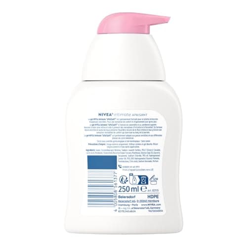 NIVEA Gel de toilette intime apaisant, Aloé vera & acide lactique - Le flacon de 250ml - Image 3