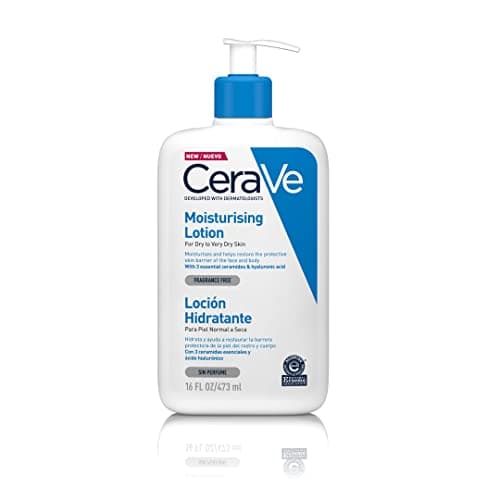 CeraVe Cerave lotion hydratante pour peaux sèches et très sèches, 473 ml, sans parfum - Image 2