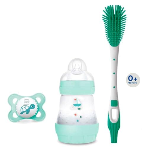 MAM Set of 3 anti-colic bottles 160 ml and 260 ml with teat size 1 from birth - Image 4