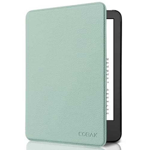 CoBak Case for Kindle - 6 Inch Protective Case Compatible with Kindle 11th Generation Devices (Model 2022/2024), Smart Cover with Auto Sleep/Wake Function, Sage & Green - Image 2