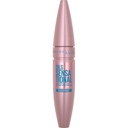 Maybelline New York - Mascara Volume Waterproof - Cils Sensational - Noir - 9,4 ml - Image 2