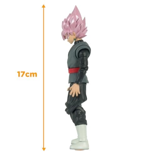 BANDAI - Dragon Ball Super - Super Saiyan Rosé Goku Black Dragon Star figure 17cm - Goku Black articulated figure and accessories - Official Dragon Ball Licence - Children's Toy 4+ - 35866 - Image 7